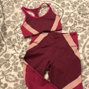 Matching Old Navy Active Leggings & Sports Bra